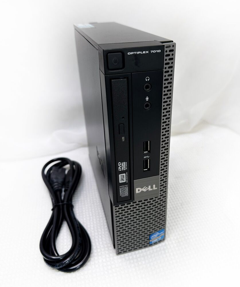 Dell OptiPlex 7010 USFF with Windows XP PRO 32 Bit SP3, Intel i7, New 512GB SSD, 1YR Warranty