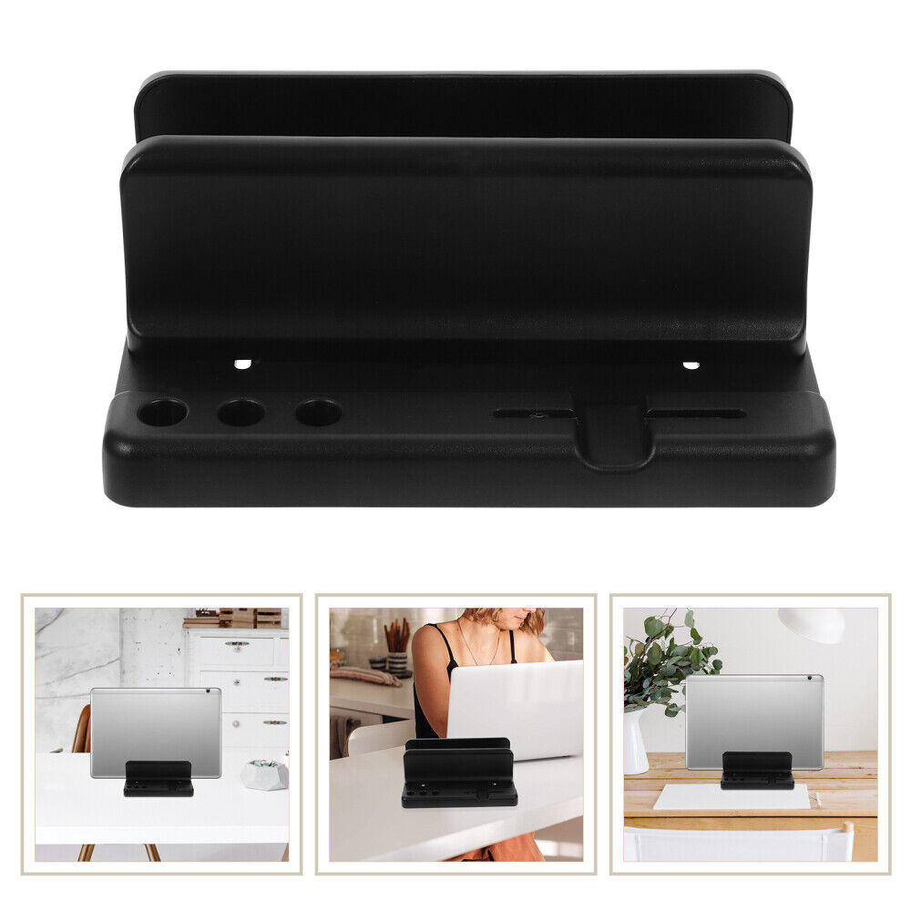 Vertical Laptop Stand Holder for Women's Workspace