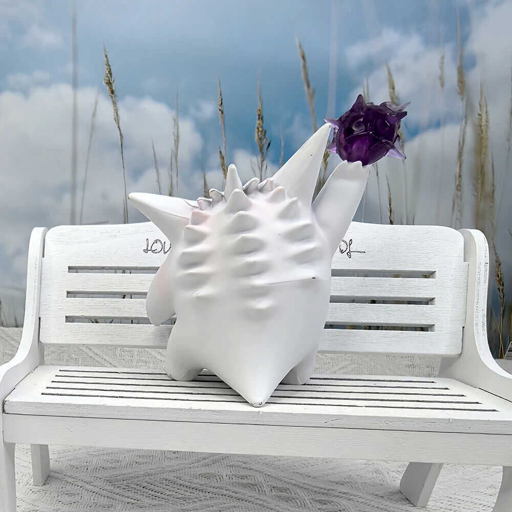 LEGENDS White Gengar Ghost Figurine Cartoon Switch Game Model Decoration Anime