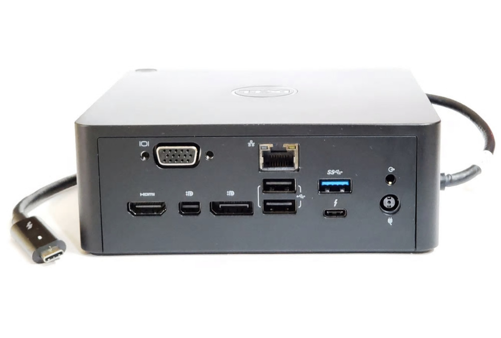 Genuine Dell Thunderbolt Dock USB Type-C 0J5C6 TB16 K16A with 130W AC Adapter