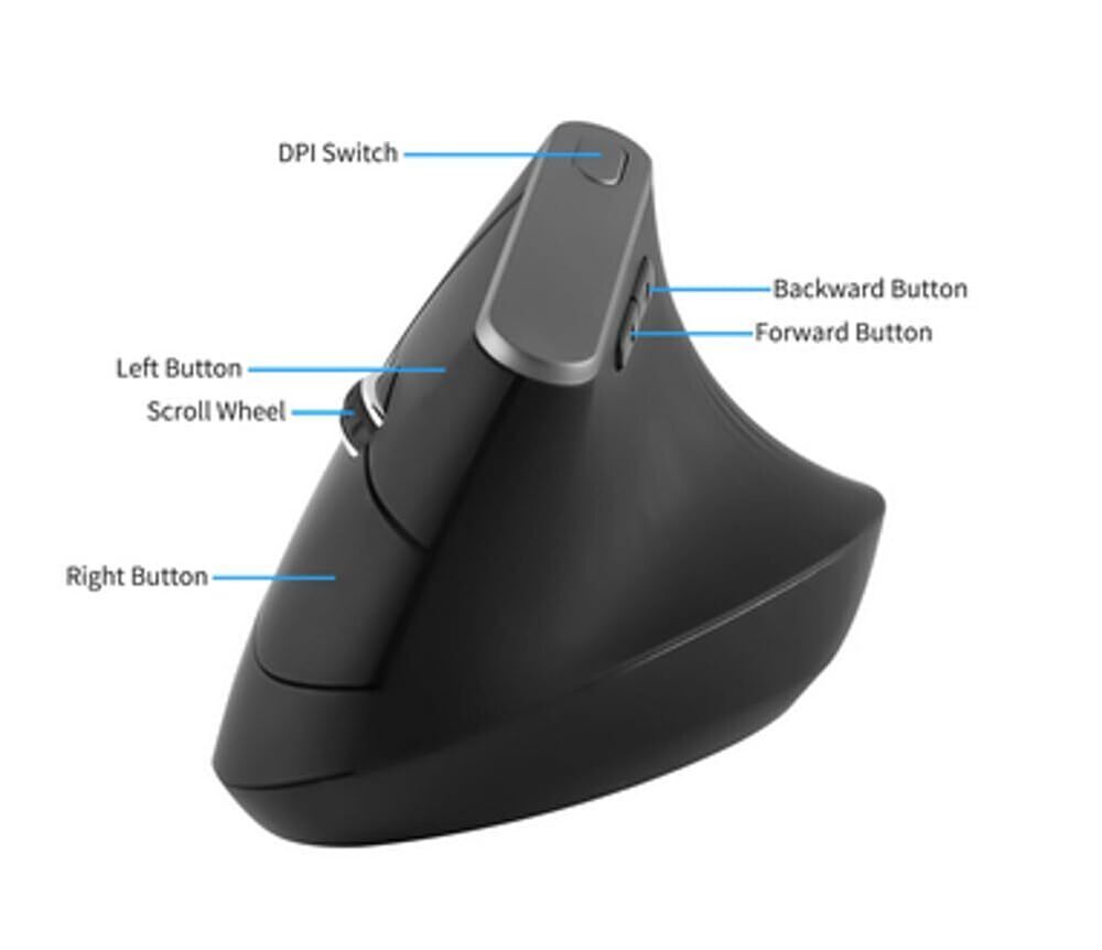 MX Vertical Ergonomic Mouse 2.4Ghz Optical Office Mouse