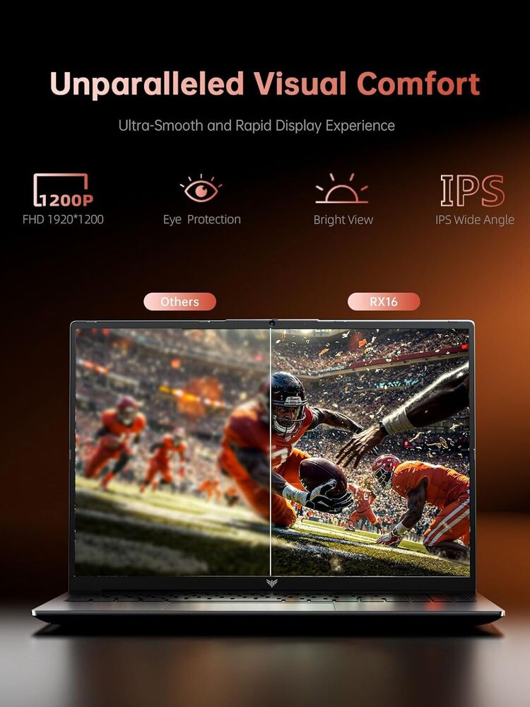 ACEMAGIC 16 FHD Laptop with AMD Ryzen 9 6900HX, 16GB DDR5, 512GB SSD, Windows 11 Pro