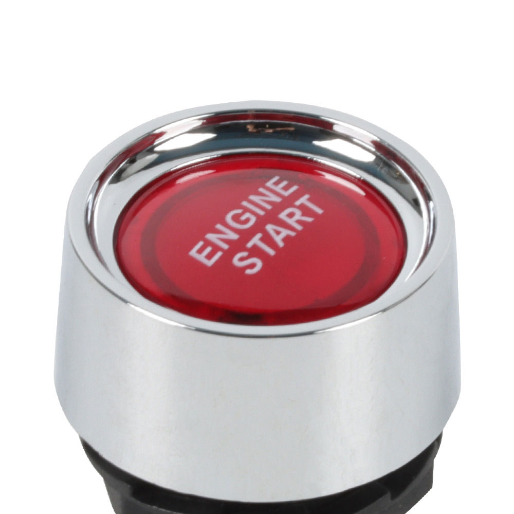 12V Universal Car Red Illuminated Engine Start Switch Push Button Race Starter