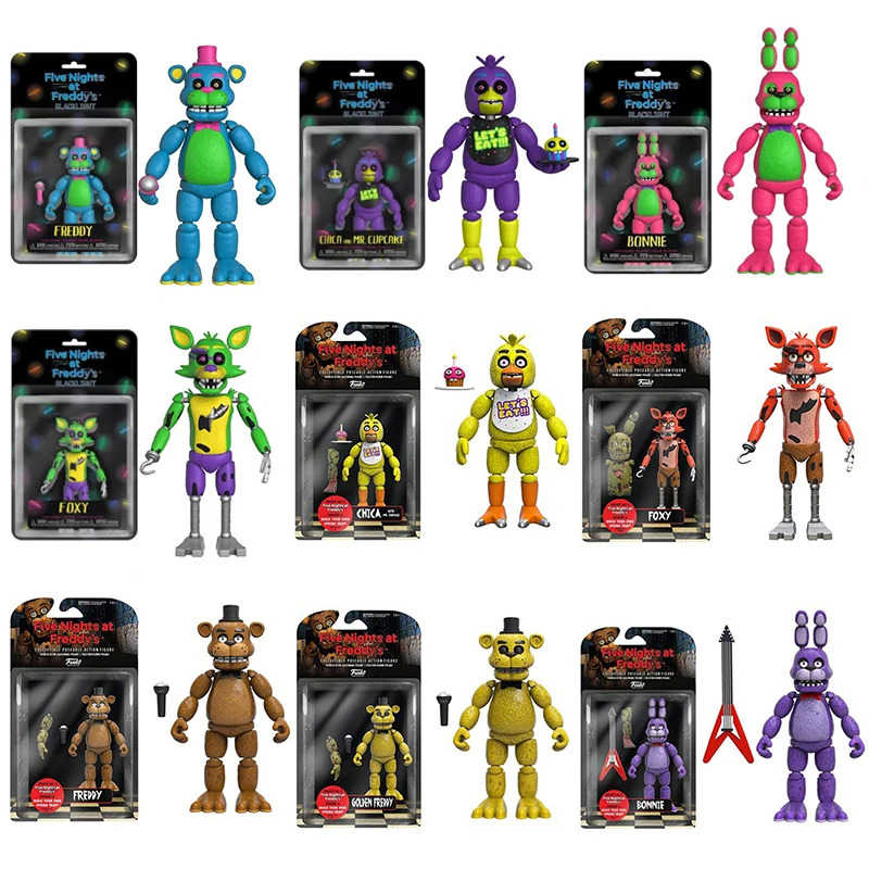 14Cm FNAF Action Figure Collection