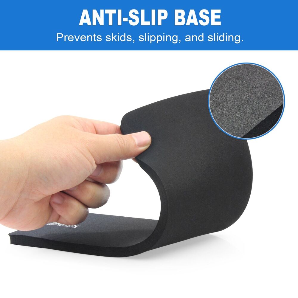 Ergonomic Mouse & Keyboard Wrist Rest Set - Black S