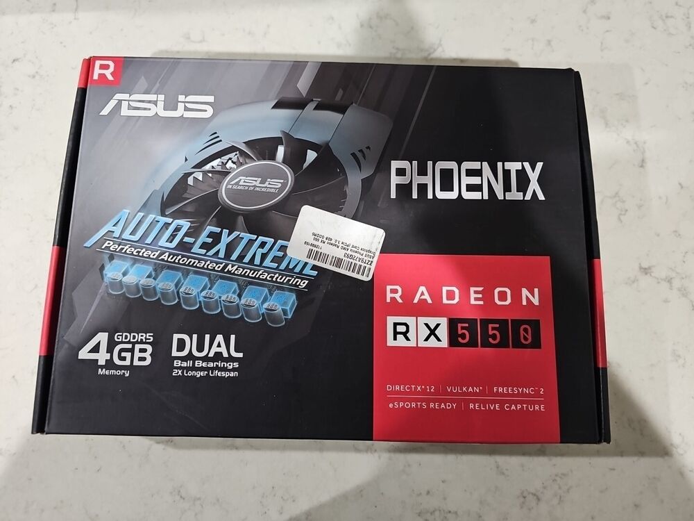 ASUS Phoenix AMD Radeon RX 550 Graphics Card