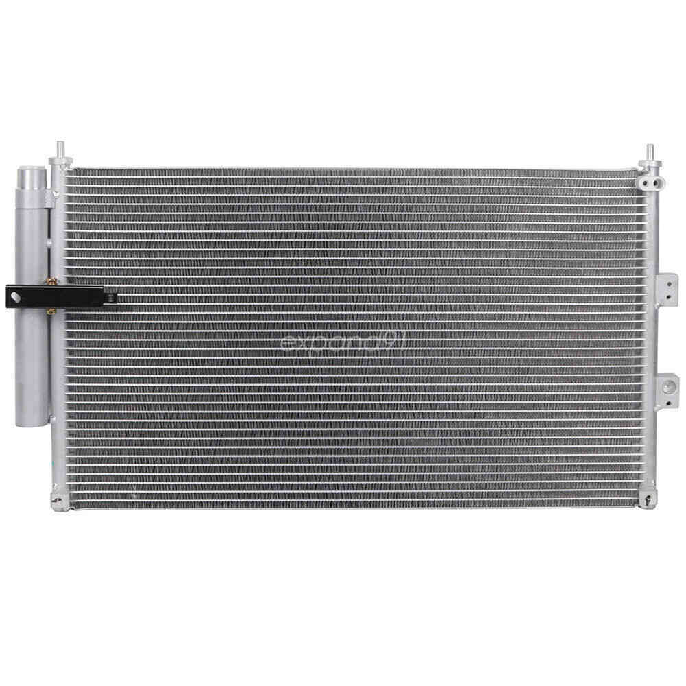 Aluminum Radiator & AC Condenser Cooling Kit for 2006-2011 Honda Civic 1.8L L4