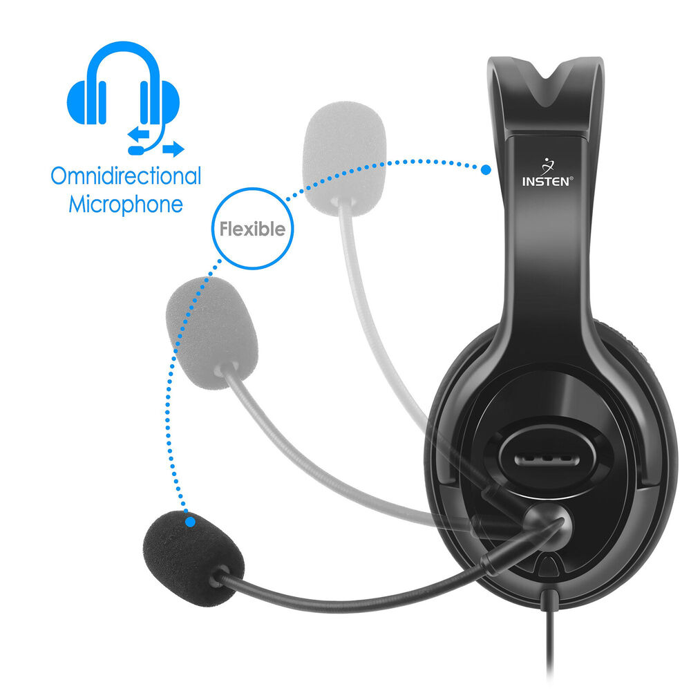 Big Headset Headphone with Microphone for Xbox 360 Live Controller