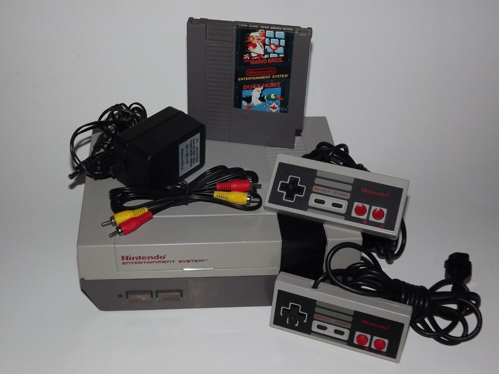 Nintendo NES System Console with Super Mario Game Bundle