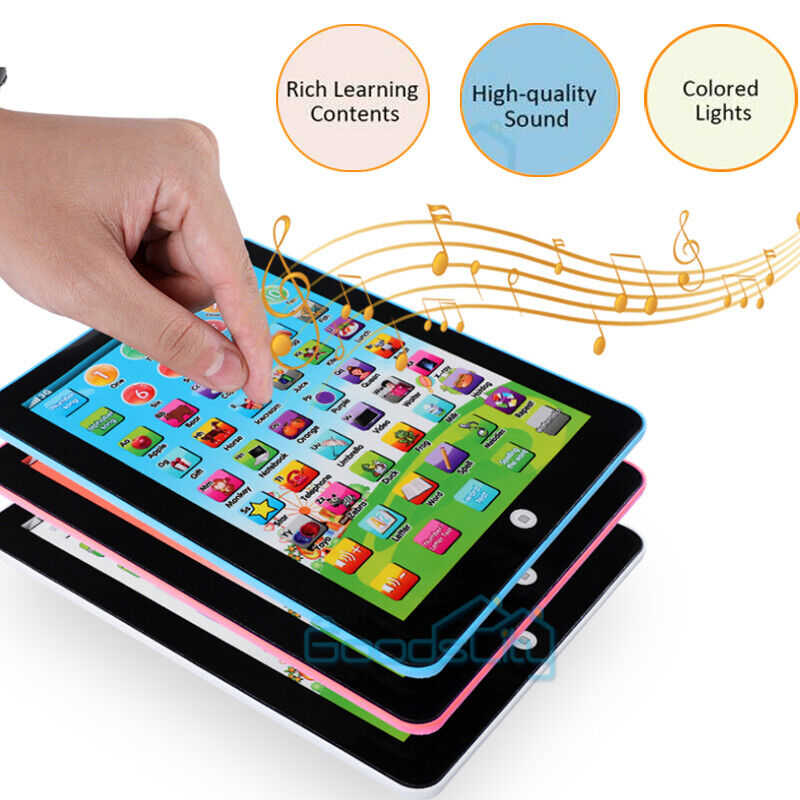 Educational Learning Tablet for Kids - Interactive Game Toy for Boys and Girls