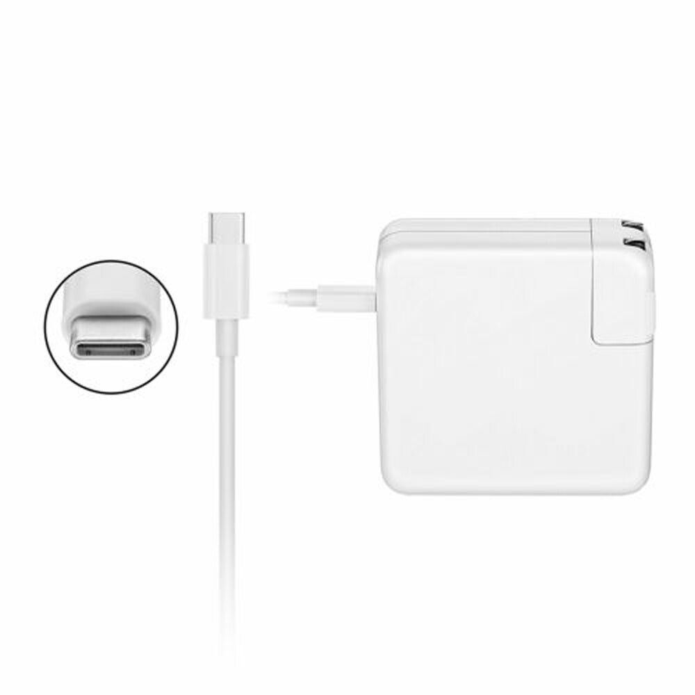 87W Type C USB C AC Adapter Charger for MacBook Pro 13 (2016-2018) A1708