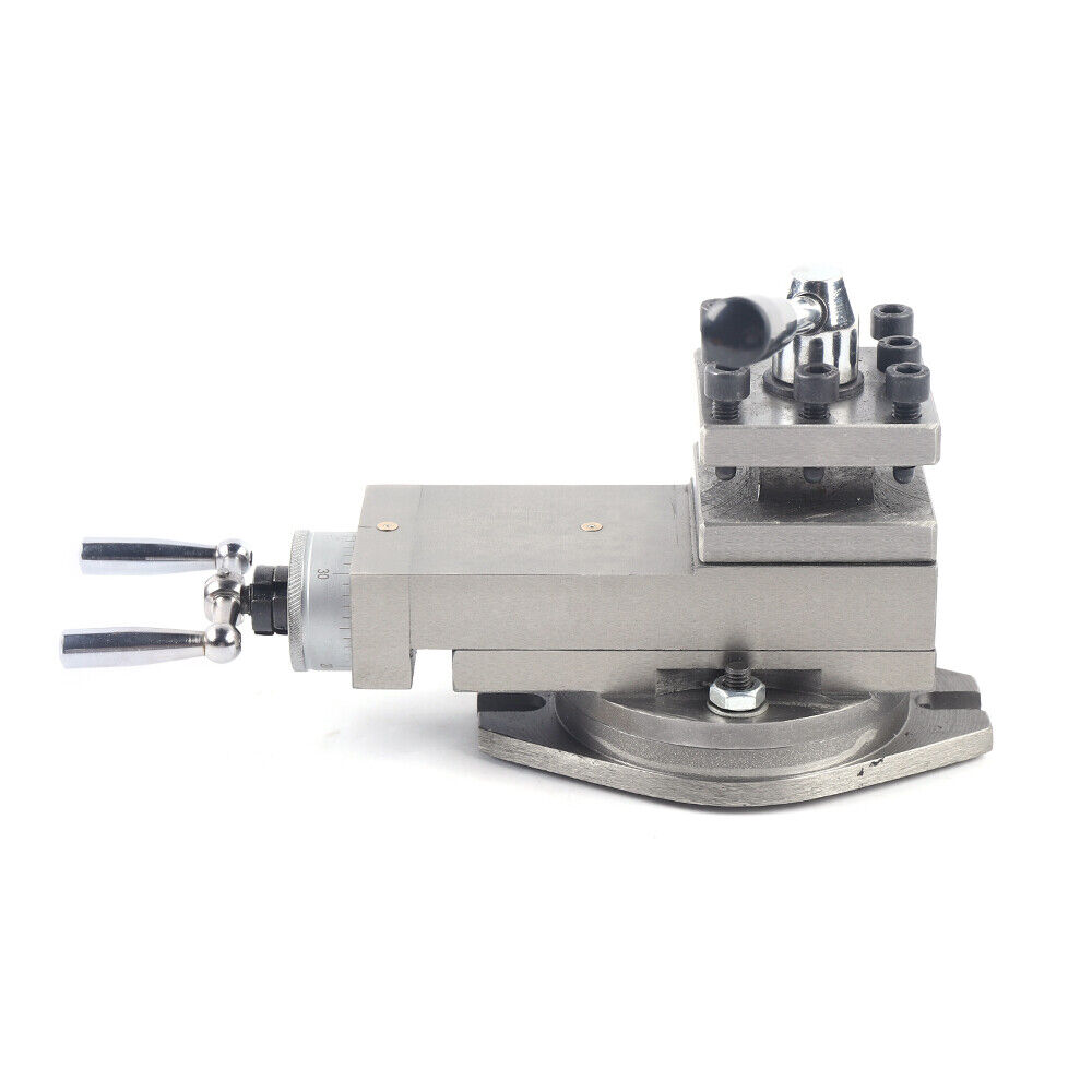 80mm Universal AT300 Lathe Tool Post Assembly for Metal Lathe Machines