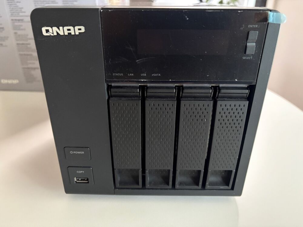 QNAP TS-419P II 4-Bay NAS Network Storage Server