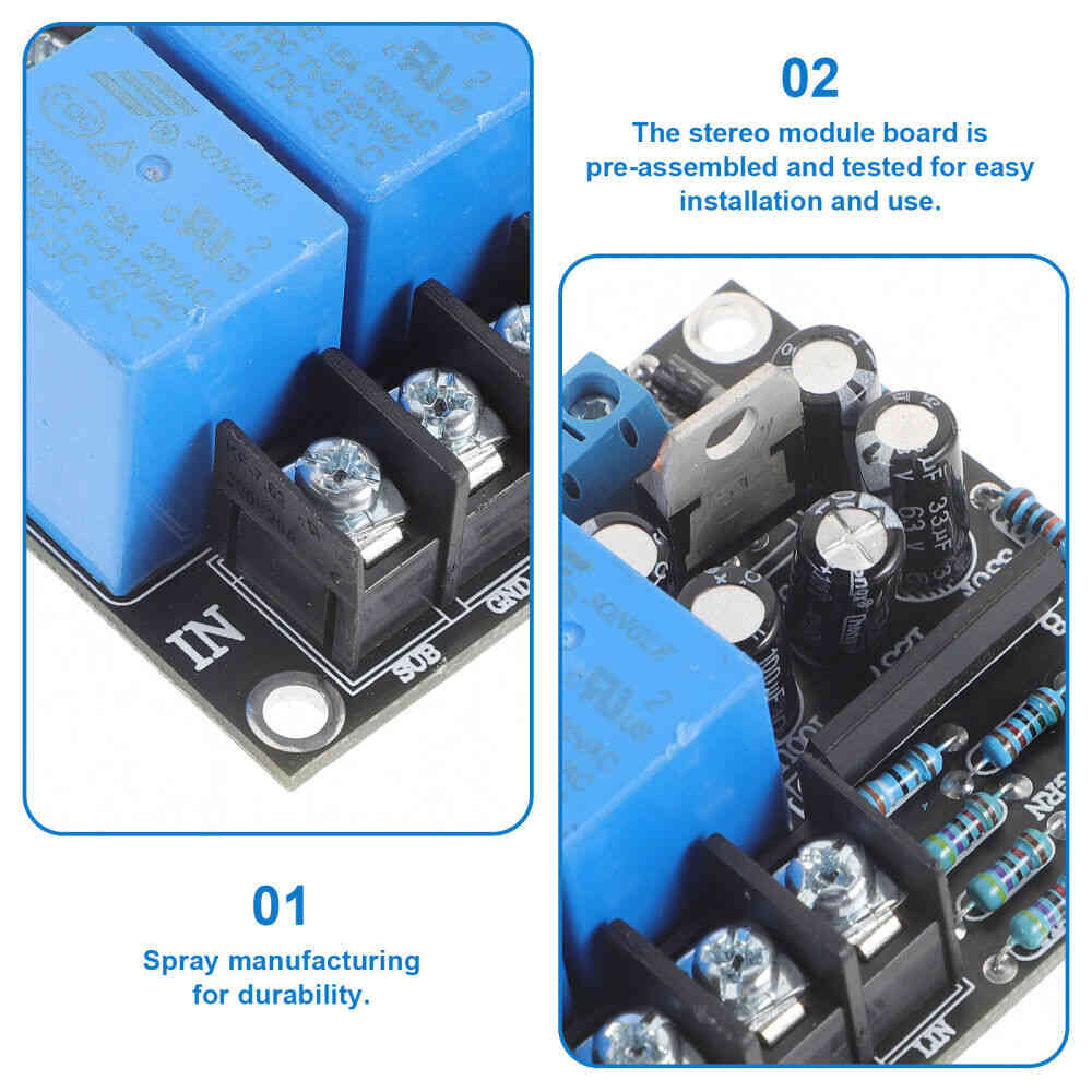 DIY TDA2030A 2.1 Channel Computer Subwoofer Kit with Mini Megaphone Amplifier