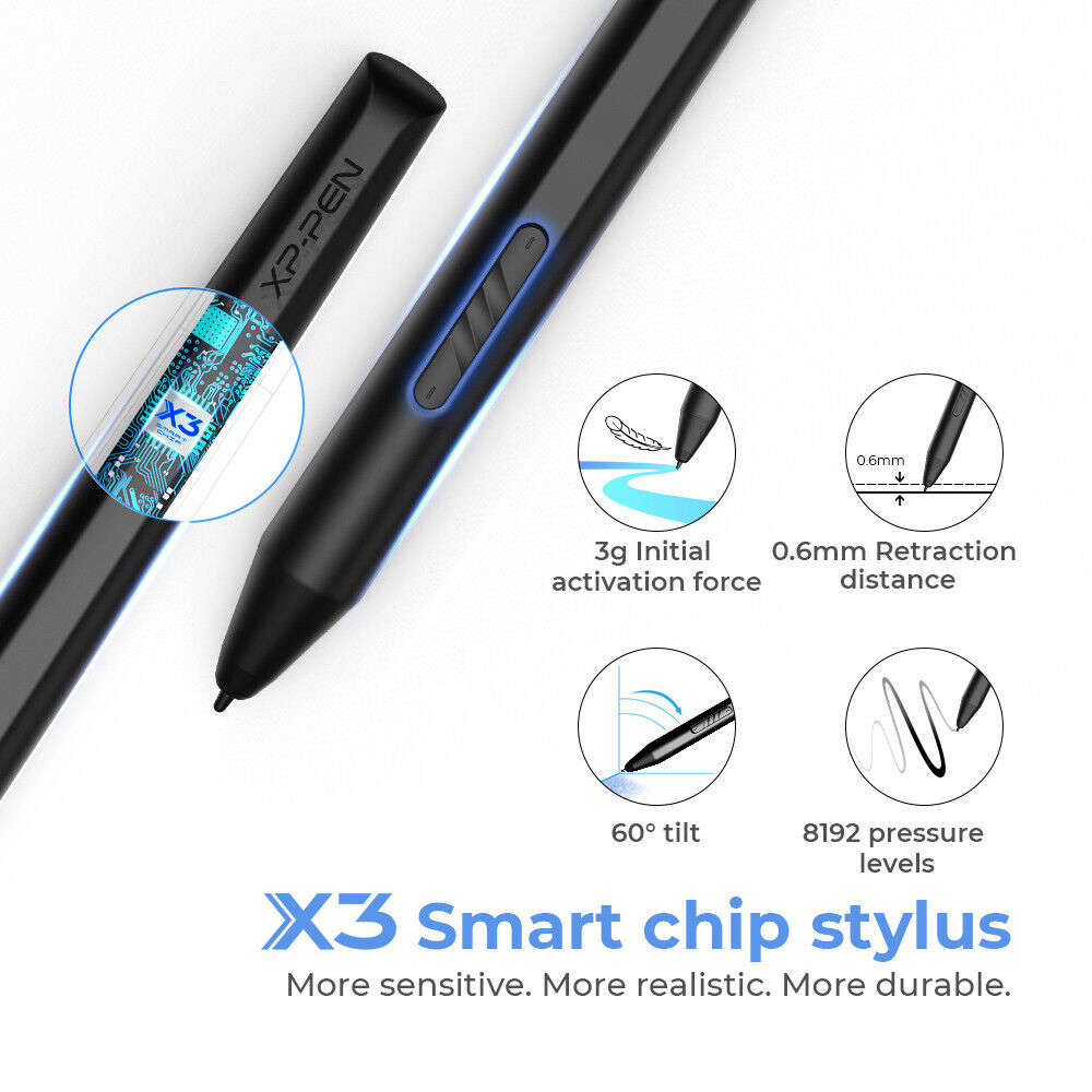 XP-Pen Artist 10 2nd Graphics Tablet with X3 Stylus