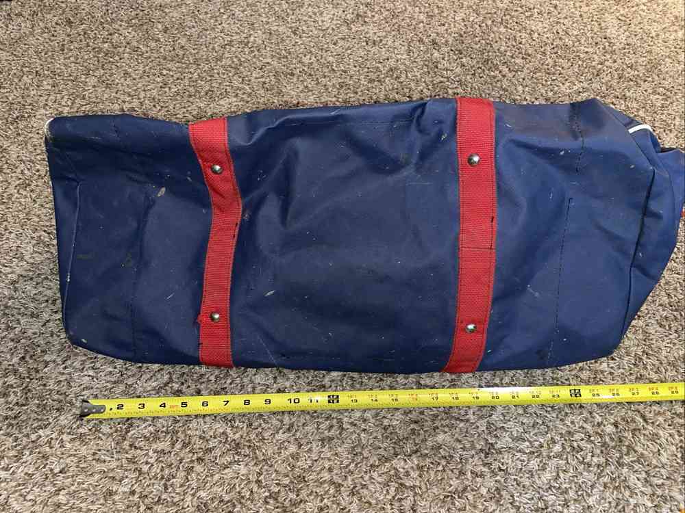 Vintage Kenosha Twins Minor League Baseball Equipment Travel Bag