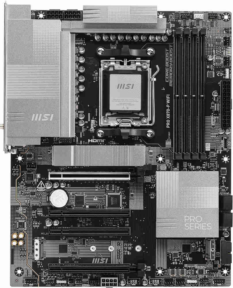 PRO X870-P Wifi Proseries Motherboard - AMD Ryzen 9000/8000/7000 Series