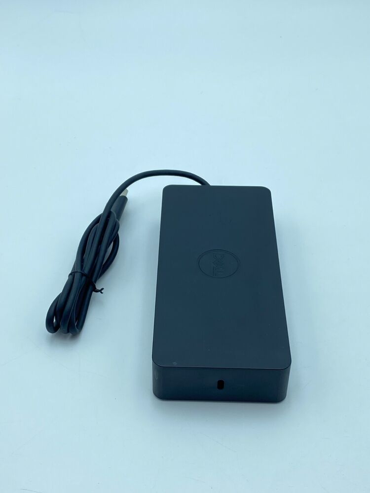 Dell D6000 Universal Docking Station with 130W AC Adapter, USB 3.0, Black