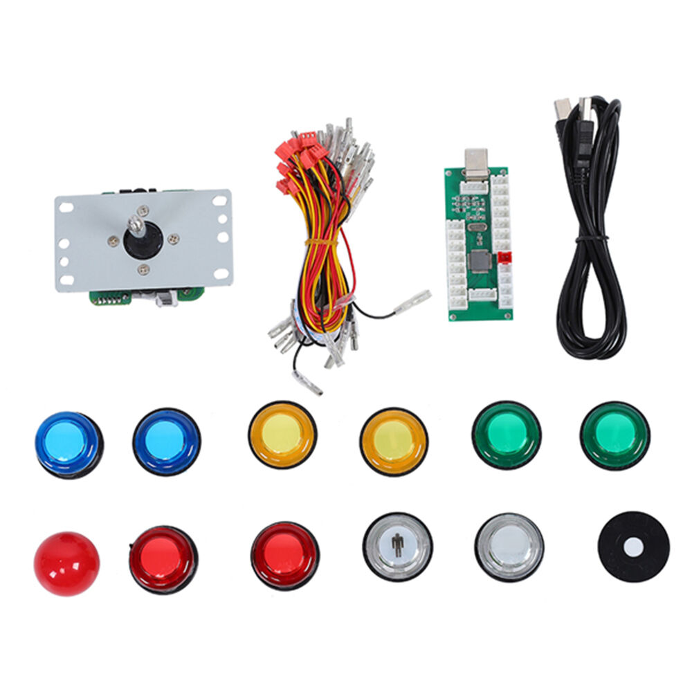 DIY Game Joystick Set USB Computer Chip Control Panel for PS3/PC Gaming