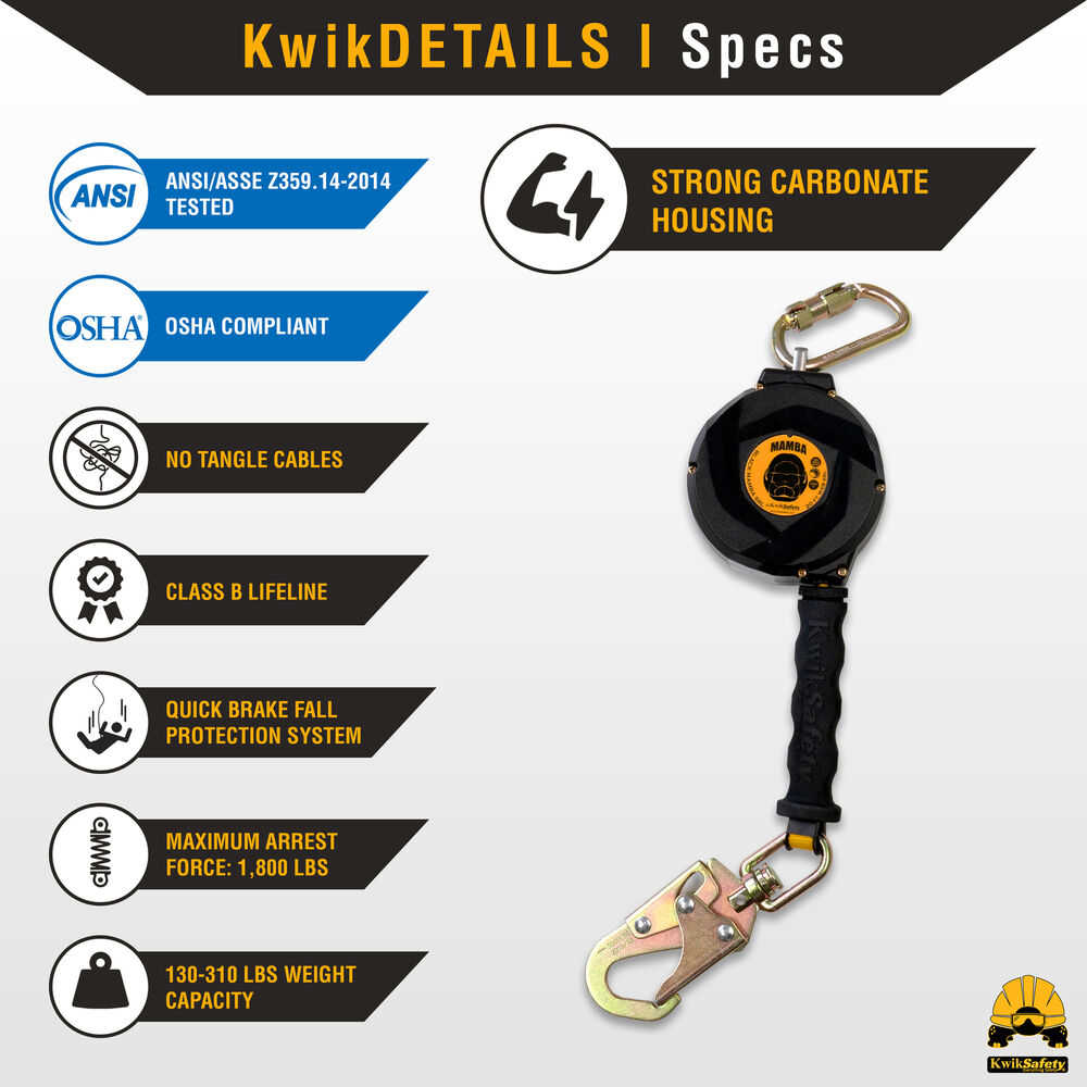 KwikSafety 20FT MAMBA Web SRL - High-Quality Safety Equipment