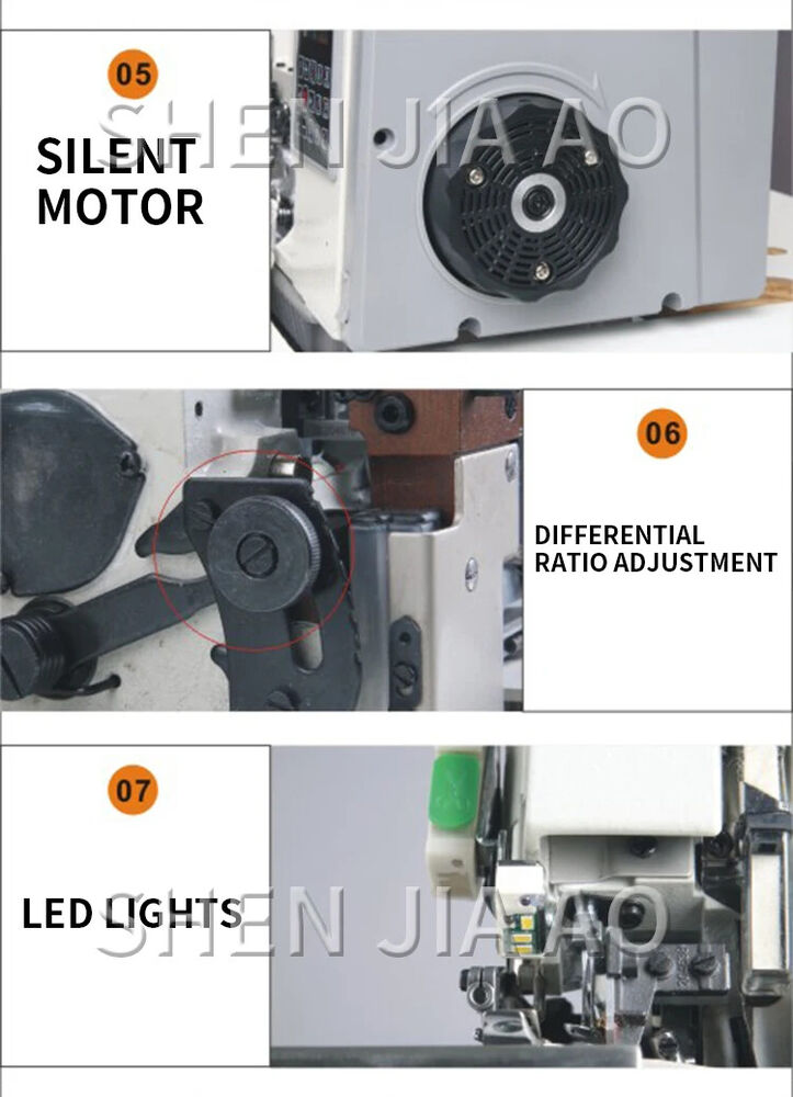 Computerized Direct Drive Industrial Lockstitch Confidential Sewing Machine