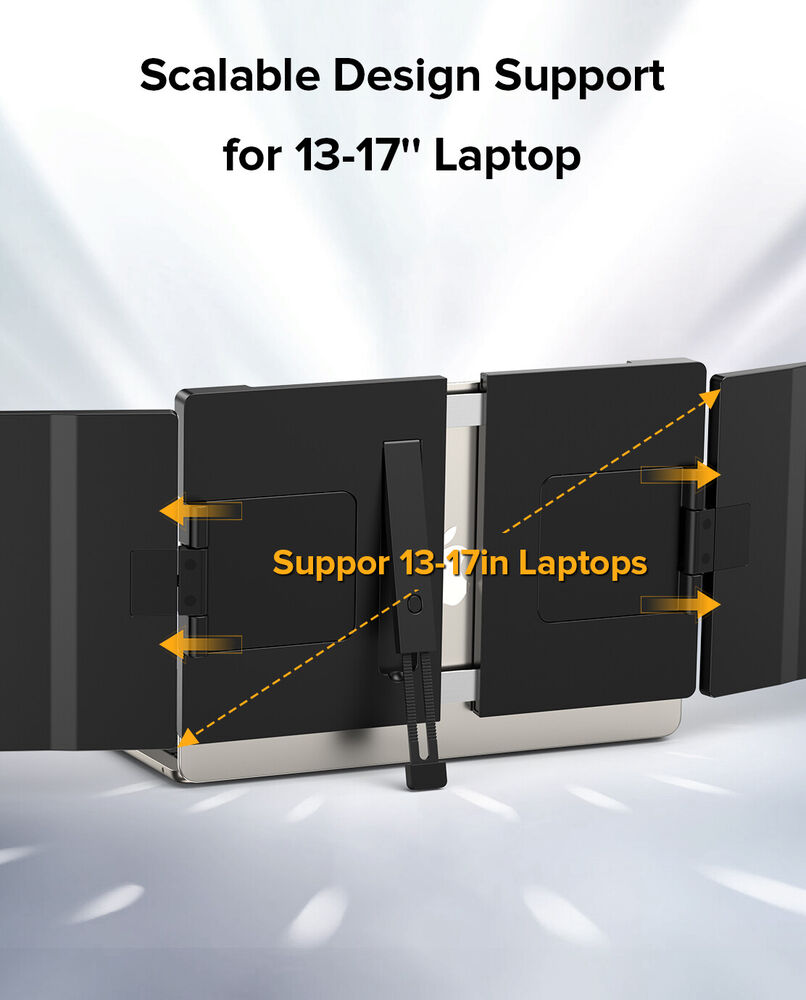 UPERFECT 14" 2K QHD IPS Portable Laptop Screen Extender