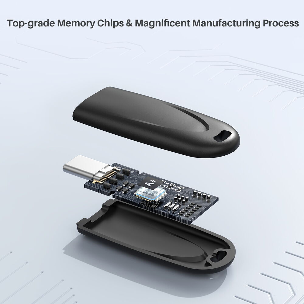 128GB USB 2.0 Type C Flash Drive High-Speed Memory Stick