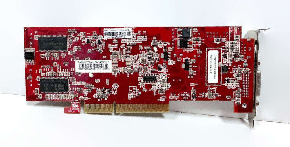 VisionTek Radeon 9550 AGP 128M DDR B2 VT RC S-Video DVI VGA Graphics Card