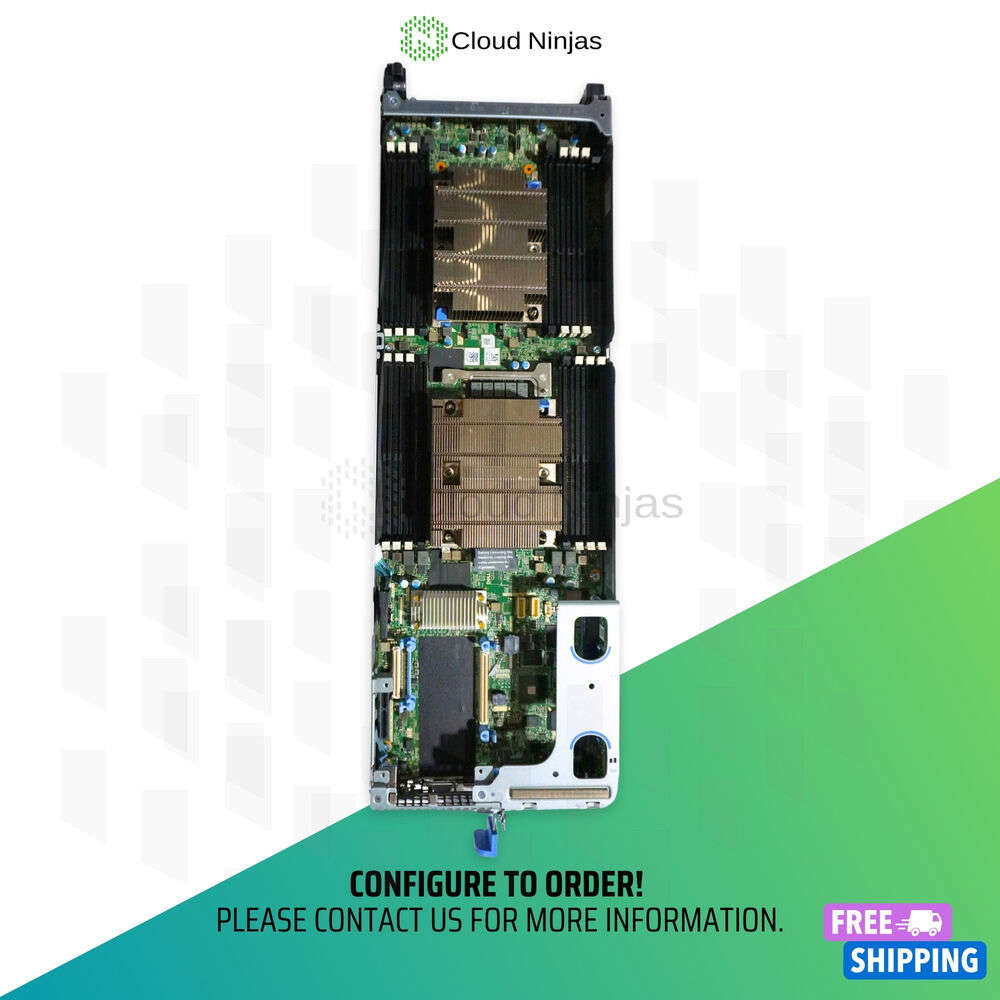 Dell PowerEdge C6400 12 Bay LFF Server with 4x C6420 Nodes and 4x Xeon Gold 6148 Processors