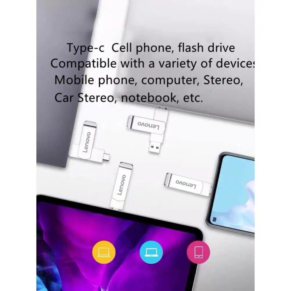 High-Capacity USB Flash Drive with USB 3.2 Interface for Laptops, Tablets, and Mobile Devices