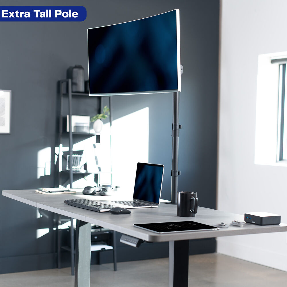 Extra Tall Adjustable Monitor Stand for 32-inch Screens