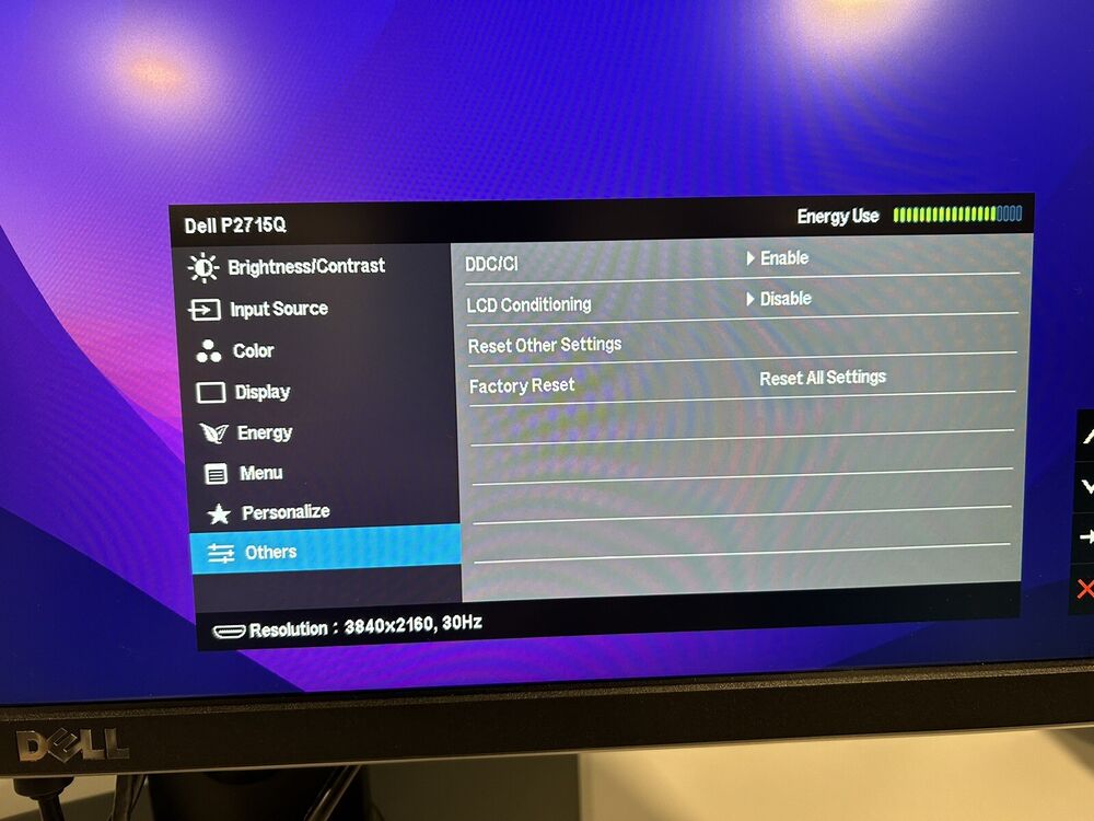 Dell P2715Q 27-inch IPS LED 4K Ultra HD Monitor