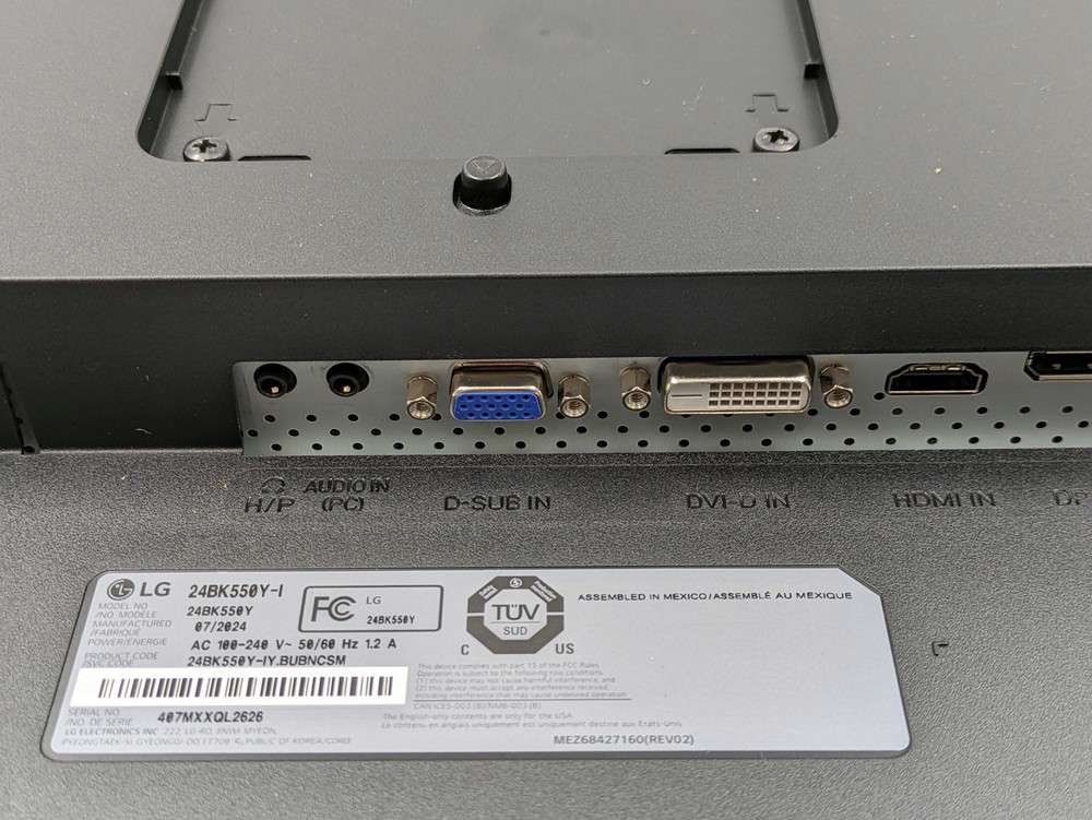 LG 24BK550Y-I 24 Inch Full HD 75Hz LCD Monitor