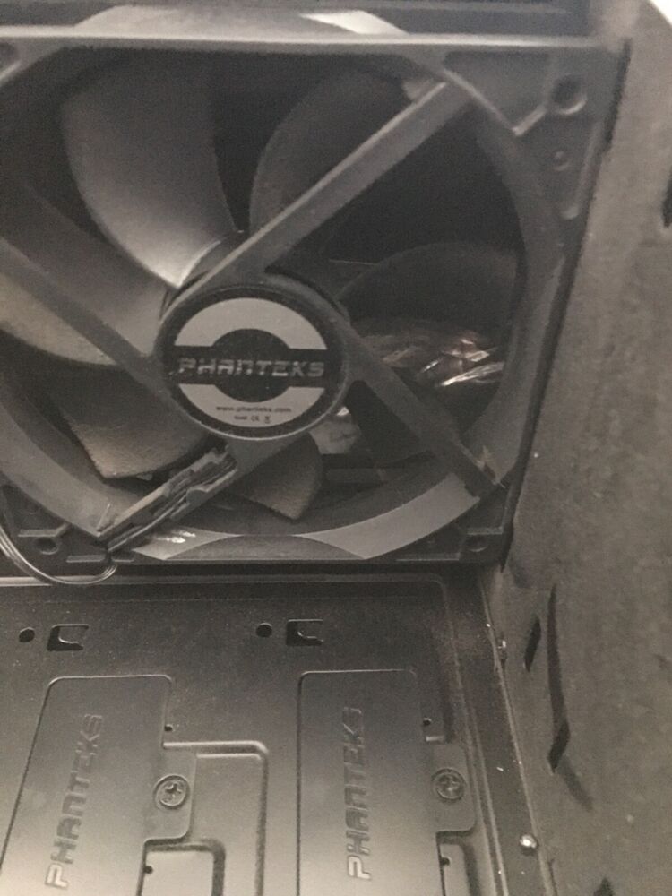 CyberPowerPC C-Series Solid Black Computer Case