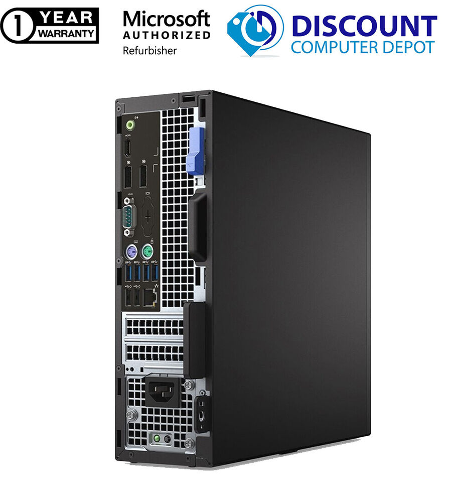 Dell 3040 SFF Desktop Computer with Intel Core i3-6500, 8GB RAM, 250GB HD, Windows 10 Home, and WIFI
