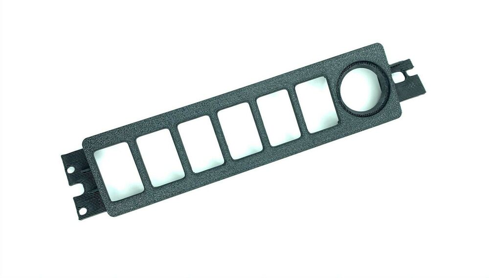 Jeep Cherokee XJ Switch Panel for 6 OEM Switches