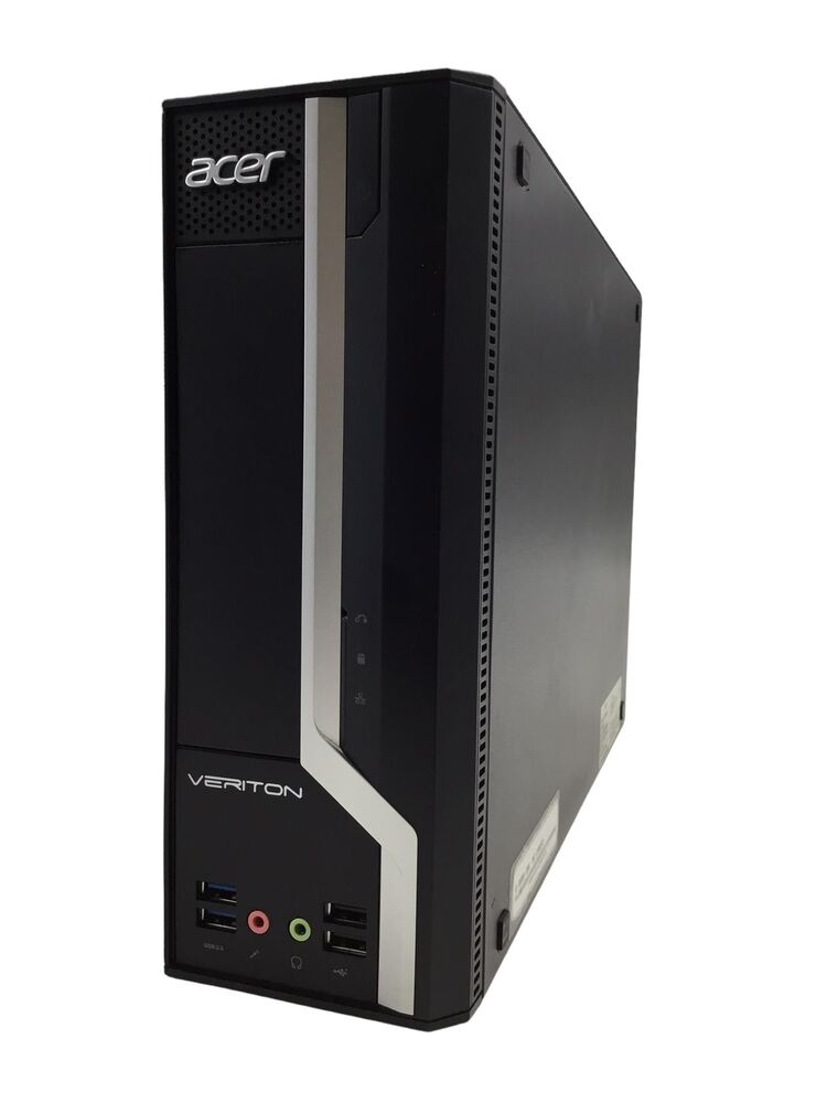 Acer Veriton VX6630G SFF Desktop with Intel i3-4130, 8GB RAM, 500GB HDD, WiFi, and Windows 10 Pro