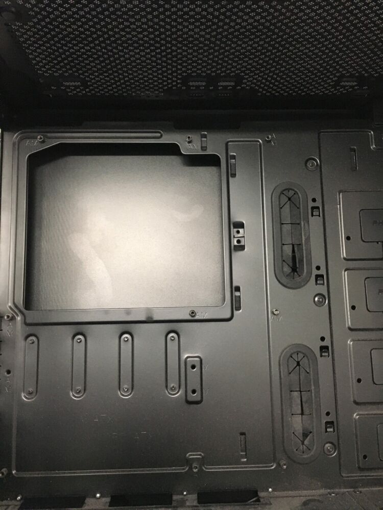 CyberPowerPC C-Series Solid Black Computer Case