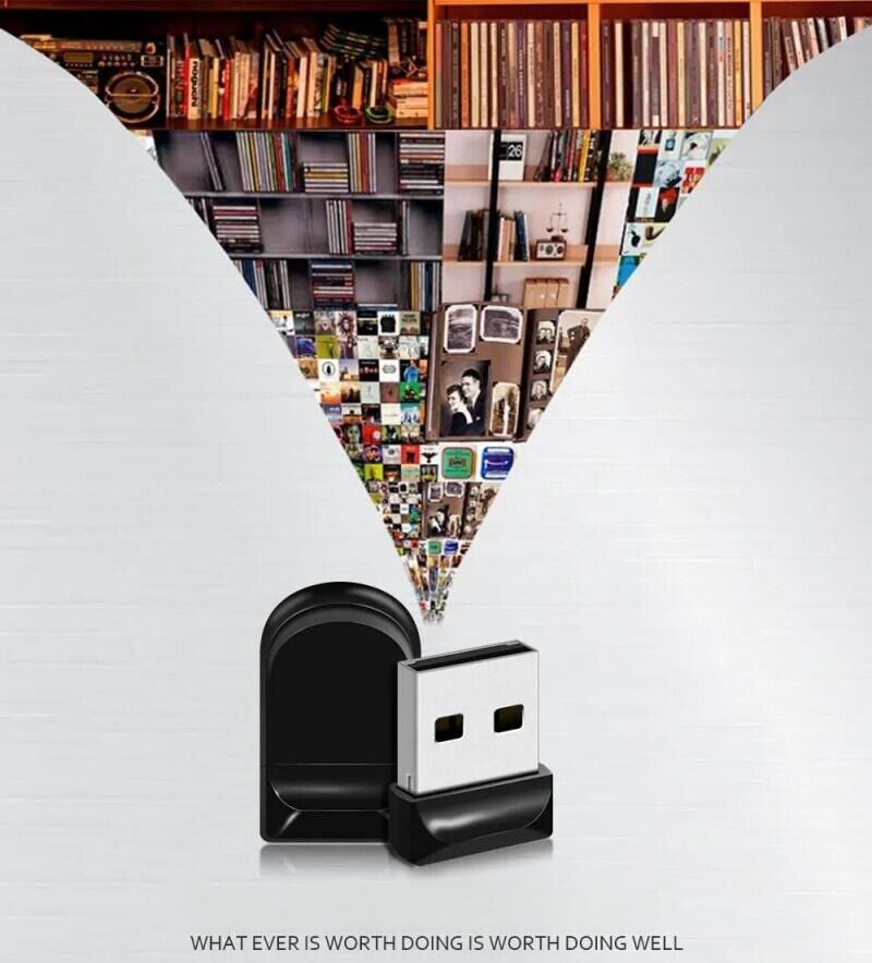 2 Packs Small Mini USB 2.0 256GB USB Flash Pen Drive U Disk Memory Disks Drive