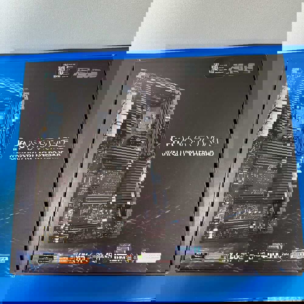 ASUS AMD AM4 Pro WS X570-Ace ATX Workstation Motherboard with 3 PCIe 4.0 X16