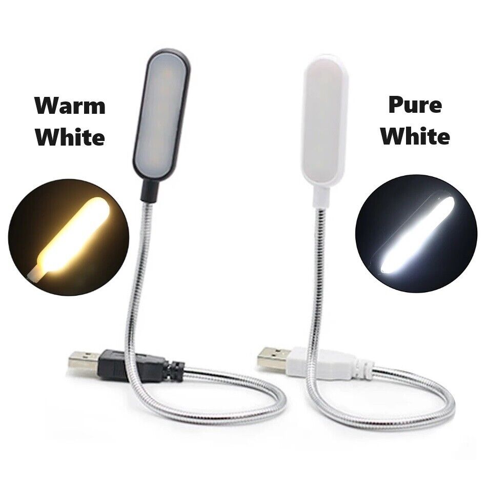 Flexible USB Laptop Reading Lights