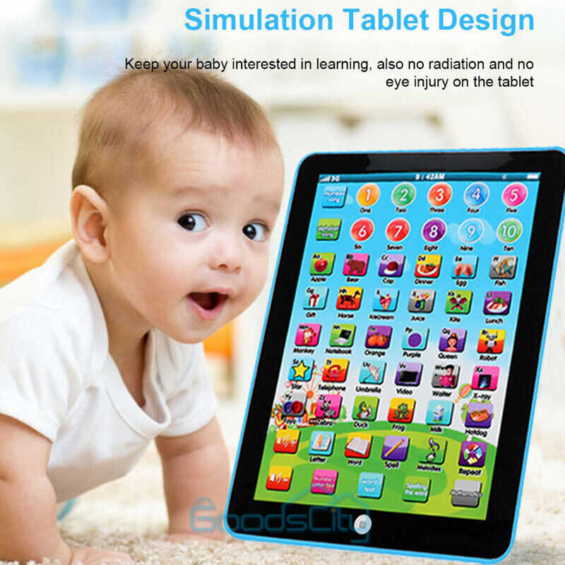 Educational Learning Tablet for Kids - Interactive Game Toy for Boys and Girls