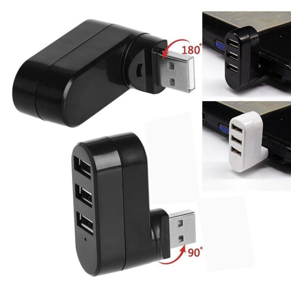 High-Speed 3 Port USB 3.0 Multi-HUB Splitter for PC and Laptop