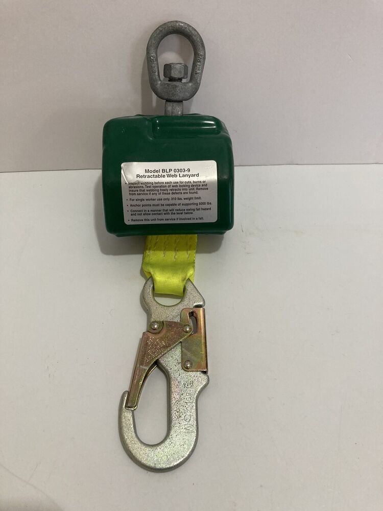 Bairstow Lifting BLP 0303-9 Retractable Web Lanyard