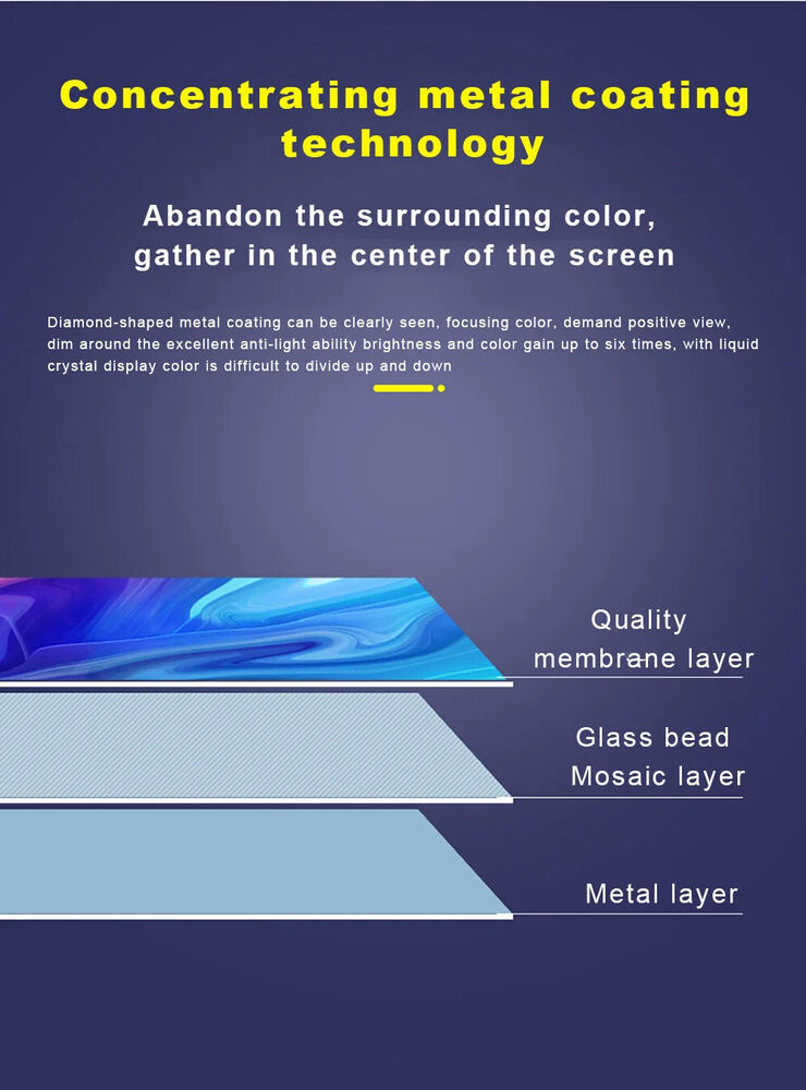 High Brightness 16:9 3D HD 4K Metal Projector Screen