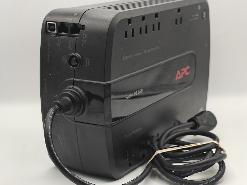 APC Back-UPS 650 Surge Protector Battery Backup BE650G1