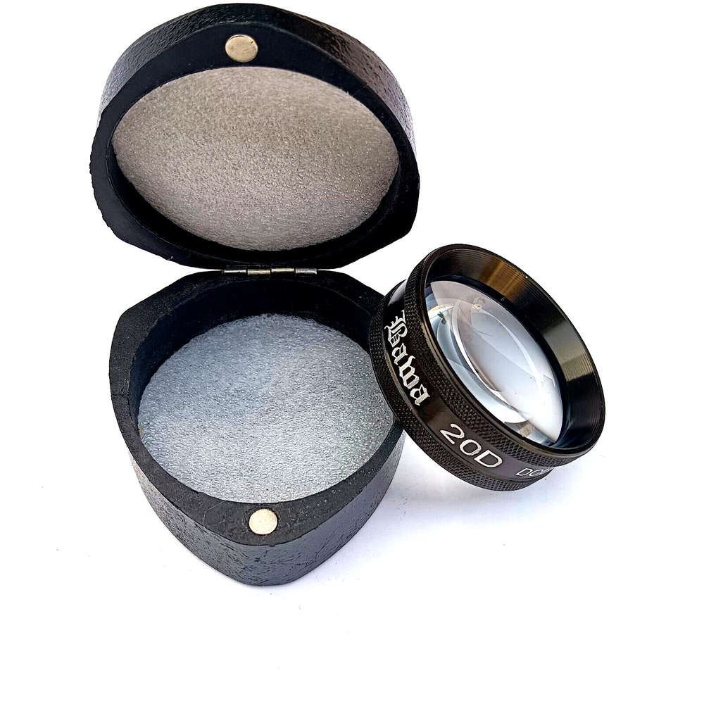 20D Double Aspheric Lens with Case for Ophthalmology and Optometry