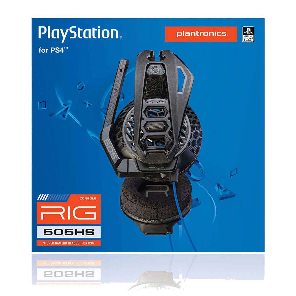 Plantronics RIG 505 HS Gaming Headset for Playstation 5, Playstation 4, and PC