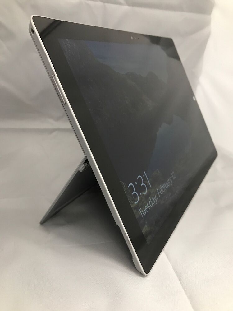 Microsoft Surface Pro 3 Wi-Fi, 12in - Silver with i3/i5/i7 Processor and 64/128/256 GB Storage