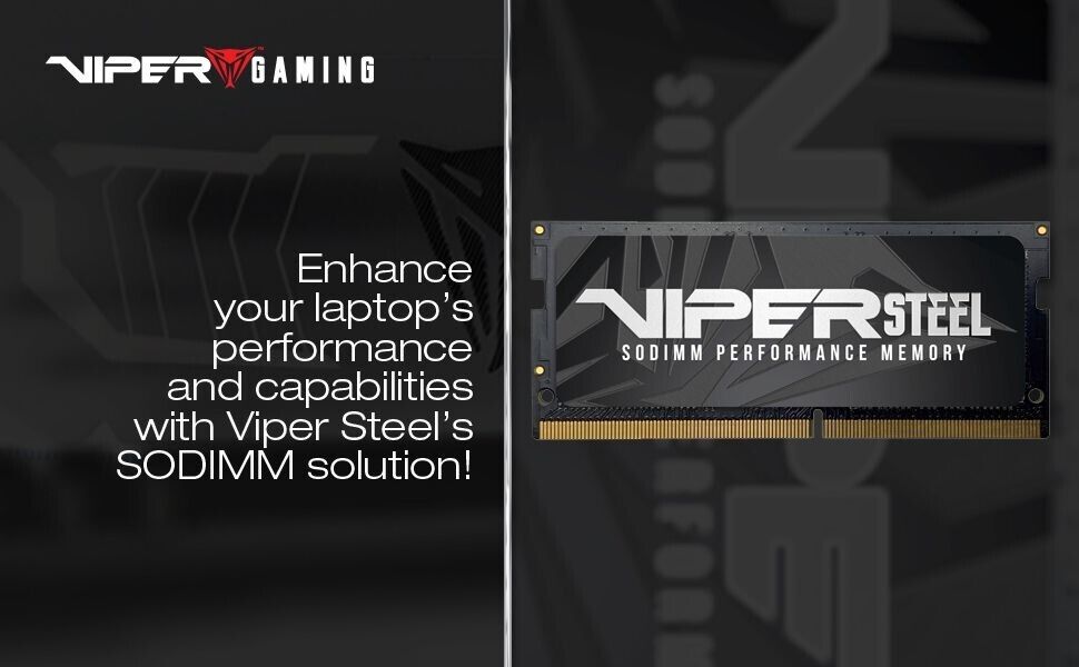 Patriot Viper Steel 32GB DDR4 2400MHz SODIMM Laptop Memory